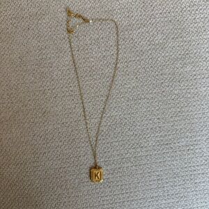K necklace